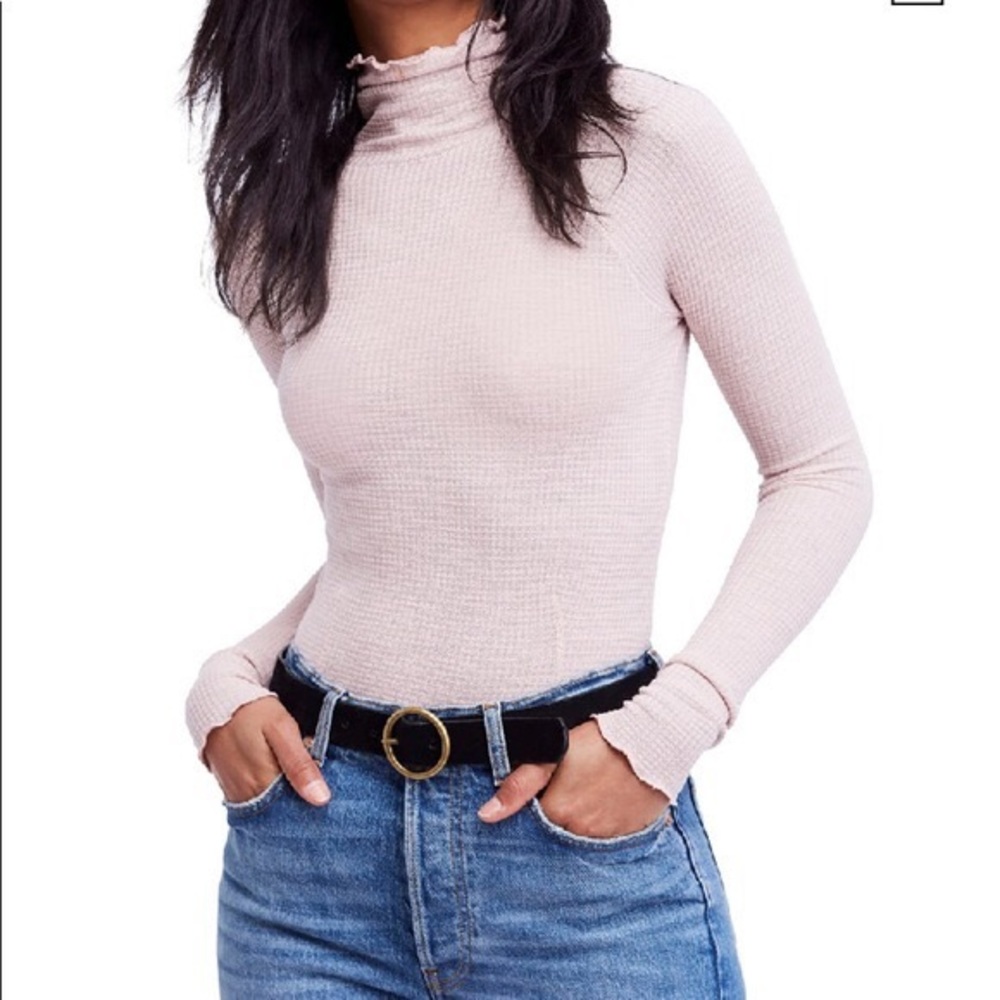 Free people thermal mock neck